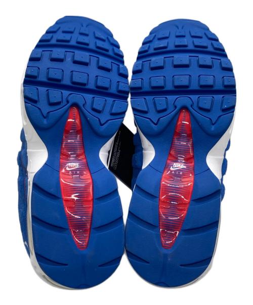 NIKE（ナイキ）NIKE (ナイキ) AIR MAX 95 BIG BUBBLE ホワイト×ブルー サイズ:26 未使用品の古着・服飾アイテム