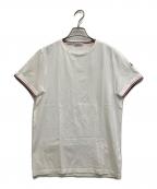 MONCLERモンクレール）の古着「スリムフィットＴシャツ」｜ホワイト