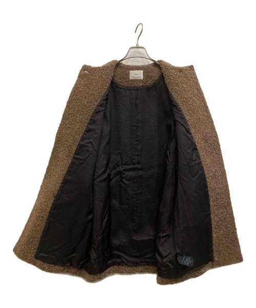 IENA（イエナ）IENA (イエナ) ループツイードコクーンコート ブラウン サイズ:38の古着・服飾アイテム