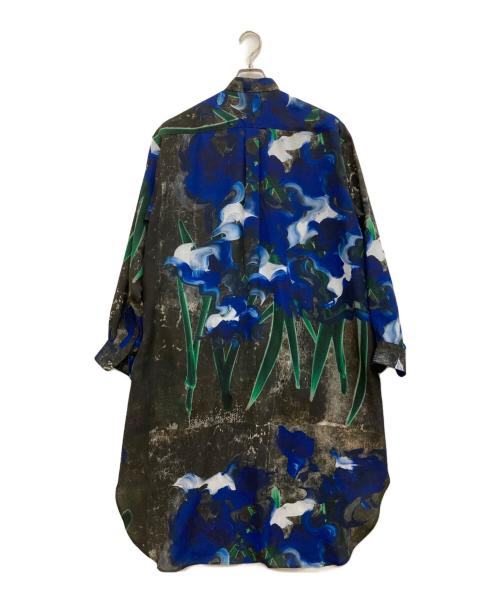 RAINMAKER（レインメーカー）RAINMAKER (レインメーカー) BAND COLLAR ONE-PIECE ブルー サイズ:46の古着・服飾アイテム