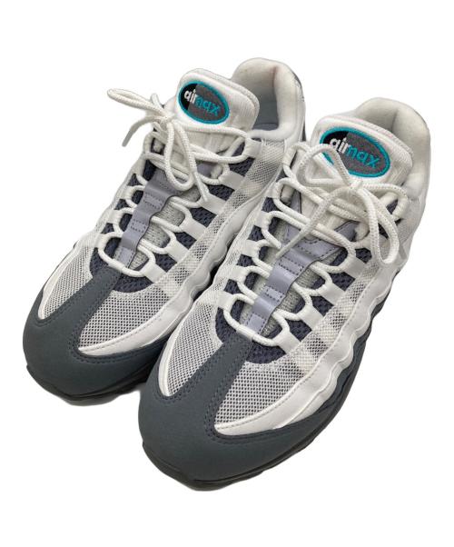 NIKE（ナイキ）NIKE (ナイキ) AIR MAX 95 BIG BUBBLE SUMMIT グレー×ホワイト サイズ:26.5の古着・服飾アイテム