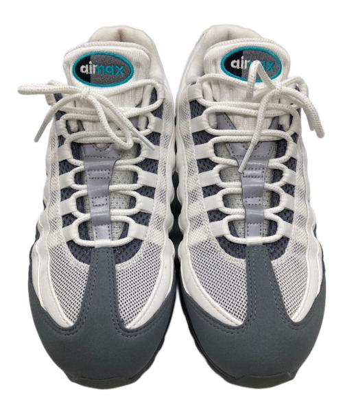NIKE（ナイキ）NIKE (ナイキ) AIR MAX 95 BIG BUBBLE SUMMIT グレー×ホワイト サイズ:26.5の古着・服飾アイテム