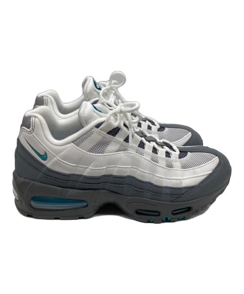 NIKE（ナイキ）NIKE (ナイキ) AIR MAX 95 BIG BUBBLE SUMMIT グレー×ホワイト サイズ:26.5の古着・服飾アイテム