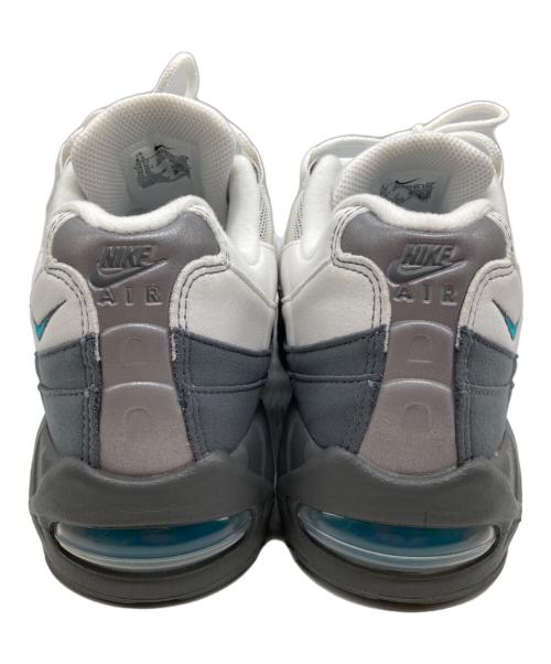 NIKE（ナイキ）NIKE (ナイキ) AIR MAX 95 BIG BUBBLE SUMMIT グレー×ホワイト サイズ:26.5の古着・服飾アイテム