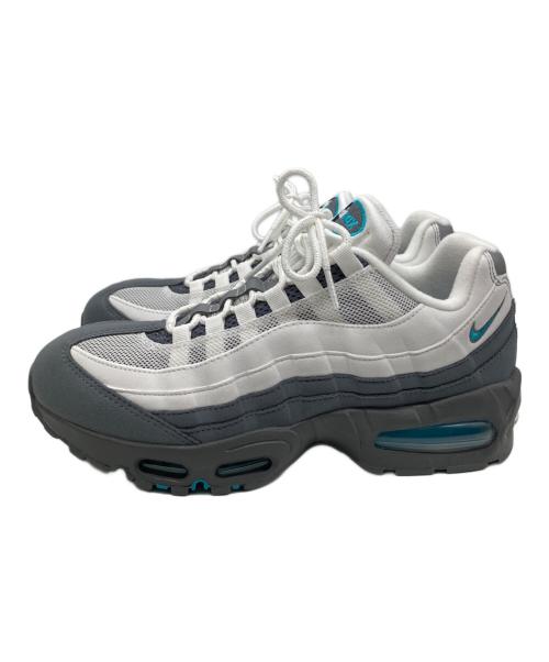 NIKE（ナイキ）NIKE (ナイキ) AIR MAX 95 BIG BUBBLE SUMMIT グレー×ホワイト サイズ:26.5の古着・服飾アイテム