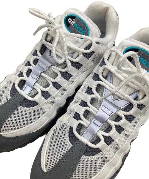 NIKE（ナイキ）NIKE (ナイキ) AIR MAX 95 BIG BUBBLE SUMMIT グレー×ホワイト サイズ:26.5の古着・服飾アイテム