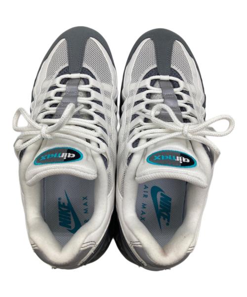 NIKE（ナイキ）NIKE (ナイキ) AIR MAX 95 BIG BUBBLE SUMMIT グレー×ホワイト サイズ:26.5の古着・服飾アイテム