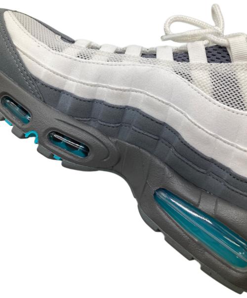 NIKE（ナイキ）NIKE (ナイキ) AIR MAX 95 BIG BUBBLE SUMMIT グレー×ホワイト サイズ:26.5の古着・服飾アイテム