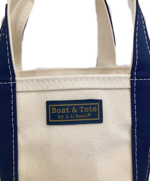 L.L.Bean（エルエルビーン）L.L.Bean (エルエルビーン) ジップトートバッグ アイボリーの古着・服飾アイテム
