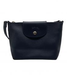 LONGCHAMP（ロンシャン）の古着「ショルダーバッグ」｜ネイビー