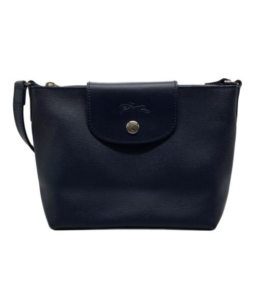 LONGCHAMP（ロンシャン）LONGCHAMP (ロンシャン) ショルダーバッグ ネイビーの古着・服飾アイテム