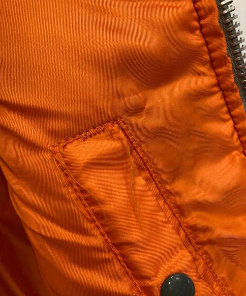 US ARMY（ユーエスアーミー）US ARMY (ユーエスアーミー) フライトジャケット オリーブ サイズ:LARGEの古着・服飾アイテム