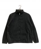 The Ennoy Professionalザ エンノイ プロフェッショナル）の古着「フリースジャケット」｜ブラック