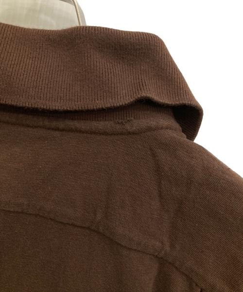 KAPITAL（キャピタル）KAPITAL (キャピタル) 長袖ポロシャツ ブラウン サイズ:-の古着・服飾アイテム