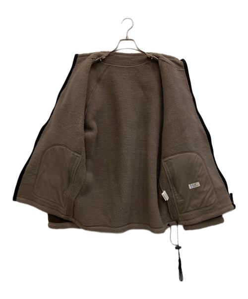 C.P COMPANY（シーピーカンパニー）C.P COMPANY (シーピーカンパニー) フリース裏ボアジャケット ブラウン サイズ:170の古着・服飾アイテム