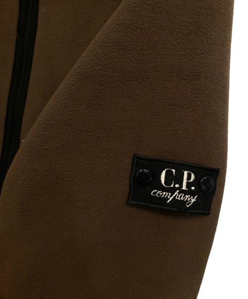 C.P COMPANY（シーピーカンパニー）C.P COMPANY (シーピーカンパニー) フリース裏ボアジャケット ブラウン サイズ:170の古着・服飾アイテム