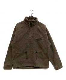mont-bell（モンベル）の古着「フリースプルオーバー」｜ブラウン