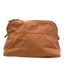 HERMES（エルメス）の古着「ボリードポーチ」｜オレンジ