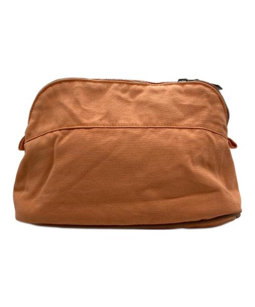HERMES（エルメス）HERMES (エルメス) ボリードポーチ オレンジの古着・服飾アイテム