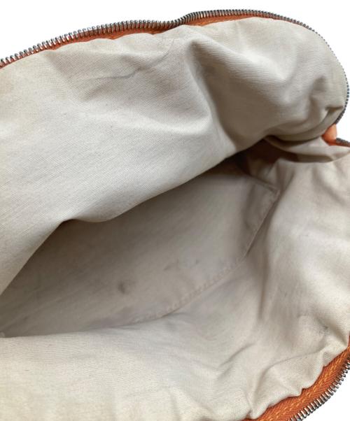 HERMES（エルメス）HERMES (エルメス) ボリードポーチ オレンジの古着・服飾アイテム