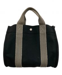 HERMES（エルメス）の古着「カンヌ/トートバッグ」｜ネイビー