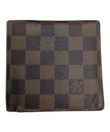LOUIS VUITTON（ルイ ヴィトン）の古着「2つ折り財布」｜ブラウン