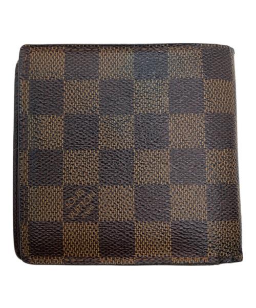 LOUIS VUITTON（ルイ ヴィトン）LOUIS VUITTON (ルイ ヴィトン) 2つ折り財布 ブラウンの古着・服飾アイテム