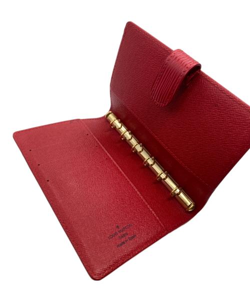LOUIS VUITTON（ルイ ヴィトン）LOUIS VUITTON (ルイ ヴィトン) 手帳カバー レッドの古着・服飾アイテム