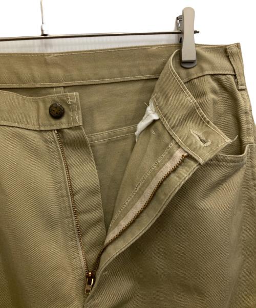 OSH KOSH（オシュコシュ）OSH KOSH (オシュコシュ) ツイル ワークパンツ ベージュ サイズ:W 36の古着・服飾アイテム
