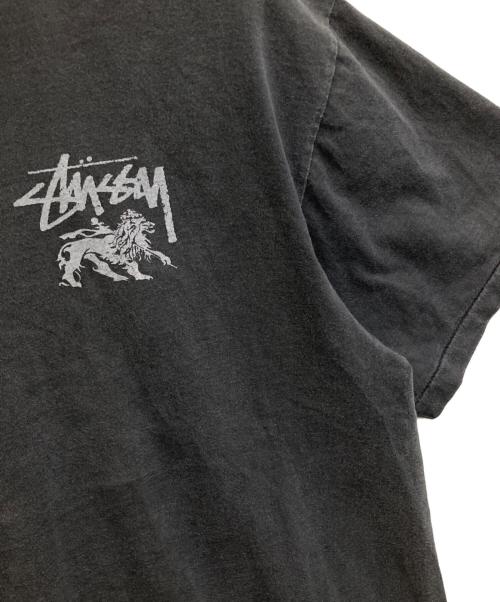 stussy（ステューシー）stussy (ステューシー) プリントTシャツ ブラック サイズ:Ｌの古着・服飾アイテム