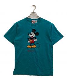MICKEY（ミッキー）の古着「キャラクターTシャツ」｜ブルー