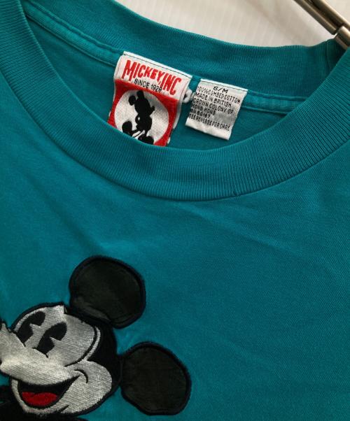 MICKEY（ミッキー）MICKEY (ミッキー) キャラクターTシャツ ブルー サイズ:S/Mの古着・服飾アイテム