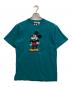 MICKEY（ミッキー）の古着「キャラクターTシャツ」｜ブルー