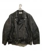 Azumaアズマ）の古着「EDGE MOTORCYCLE JACKET」｜ブラック