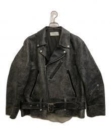 Azuma（アズマ）の古着「EDGE MOTORCYCLE JACKET」｜ブラック
