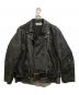 Azuma（アズマ）の古着「EDGE MOTORCYCLE JACKET」｜ブラック