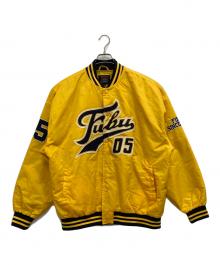 FUBU（フブ）の古着「スタジャン」｜イエロー