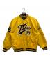 FUBU（フブ）の古着「スタジャン」｜イエロー