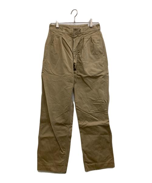 French Army（フランス軍）French Army (フランス軍) M52チノトラウザー ベージュ サイズ:Ｌの古着・服飾アイテム