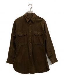 US ARMY（ユーエスアーミー）の古着「M-1937ウールシャツ」｜ブラウン