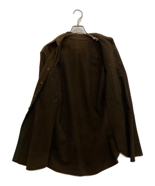 US ARMY（ユーエスアーミー）US ARMY (ユーエスアーミー) M-1937ウールシャツ ブラウン サイズ:FREEの古着・服飾アイテム
