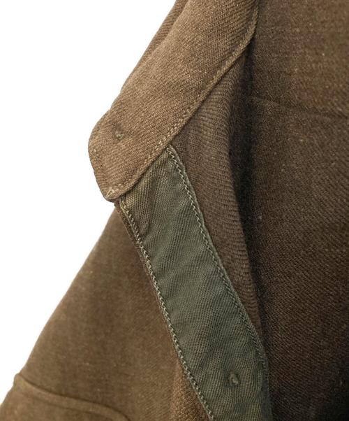 US ARMY（ユーエスアーミー）US ARMY (ユーエスアーミー) M-1937ウールシャツ ブラウン サイズ:FREEの古着・服飾アイテム