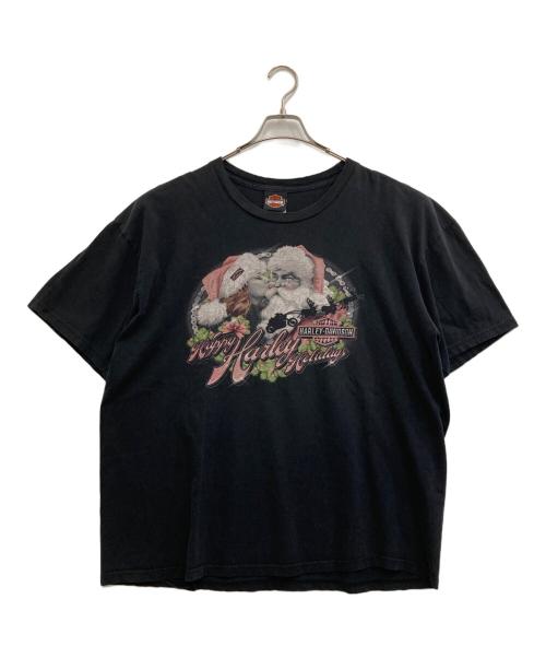 HARLEY-DAVIDSON（ハーレーダビッドソン）HARLEY-DAVIDSON (ハーレーダビッドソン) プリントTシャツ ブラック サイズ:2XLの古着・服飾アイテム