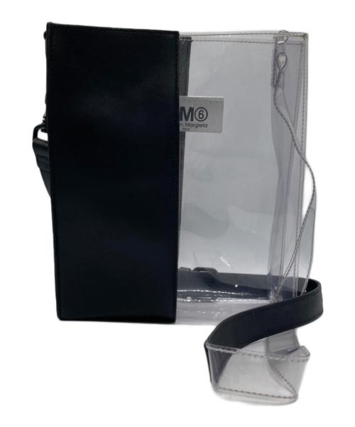 MM6 Maison Margiela（エムエムシックスメゾンマルジェラ）MM6 Maison Margiela (エムエムシックスメゾンマルジェラ) ショルダーバッグ ブラックの古着・服飾アイテム
