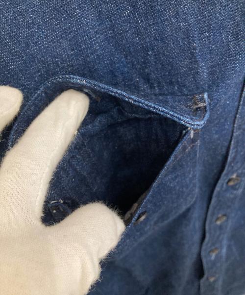 RRL（ダブルアールエル）RRL (ダブルアールエル) デニムシャツ インディゴ サイズ:Mの古着・服飾アイテム