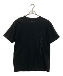 New Era×YOHJI YAMAMOTO（ニューエラ×ヨウジヤマモト）の古着「Tシャツ」｜ブラック