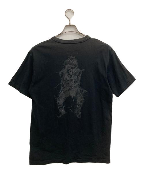 New Era（ニューエラ）New Era (ニューエラ) YOHJI YAMAMOTO (ヨウジヤマモト) Tシャツ ブラック サイズ:XLの古着・服飾アイテム