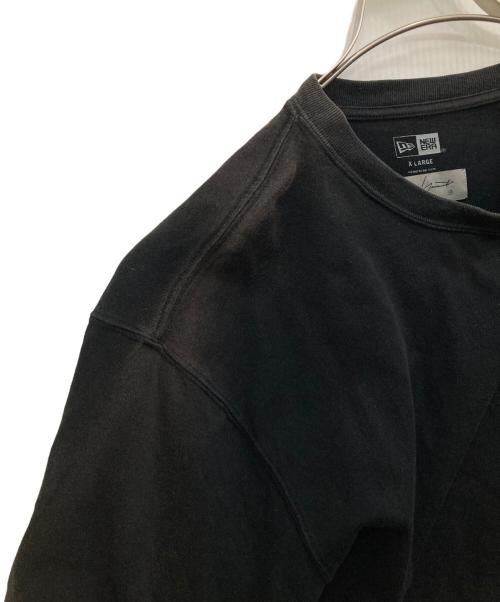 New Era（ニューエラ）New Era (ニューエラ) YOHJI YAMAMOTO (ヨウジヤマモト) Tシャツ ブラック サイズ:XLの古着・服飾アイテム