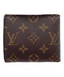 LOUIS VUITTON（ルイ ヴィトン）の古着「2つ折り財布」｜ブラウン