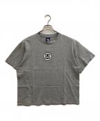 stussyステューシー）の古着「シャネルロゴTシャツ」｜グレー